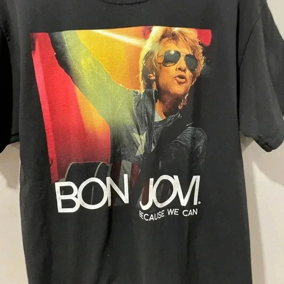 Bon Jovi North American Tour Concert T-Shirt - Picture 3 of 6
